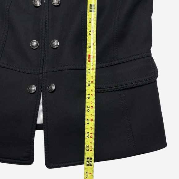 Talbots Women's Black Military-Inspired Blazer - Picture 13 of 16